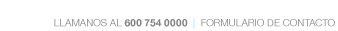 Llamanos al 600 754 0000